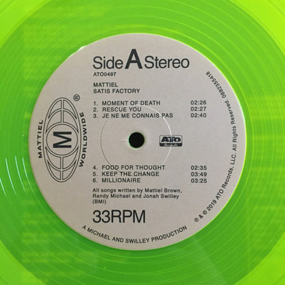 Mattiel – Satis Factory (Green LP Vinyl) Vinyl Record