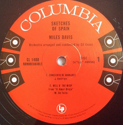 Miles Davis – Sketches Of Spain (LP Vinyl) Vinyl Record