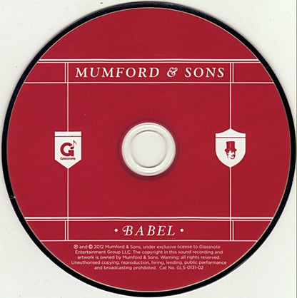 Mumford & Sons – Babel Music CD