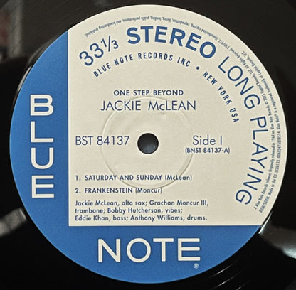 Jackie McLean - One Step Beyond (LP Vinyl) Vinyl Record
