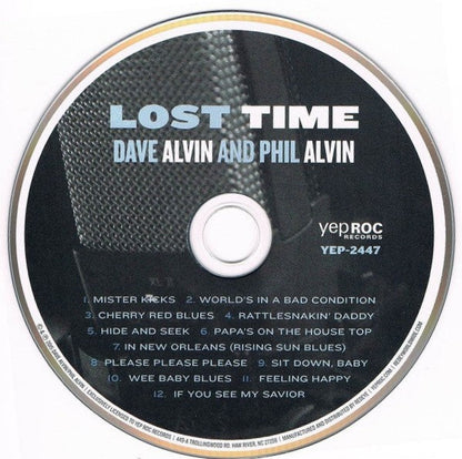 Dave Alvin and Phil Alvin – Lost Time Music CD