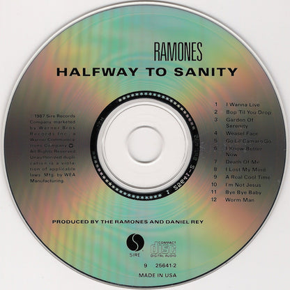 Ramones – Halfway To Sanity Music CD