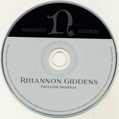 Rhiannon Giddens – Freedom Highway Music CD