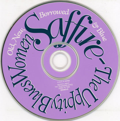 Saffire-The Uppity Blues Women – Old New Borrowed & Blue Music CD