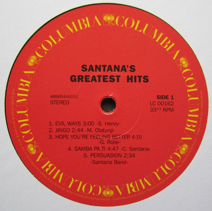 Santana – Greatest Hits (LP Vinyl) Vinyl Record