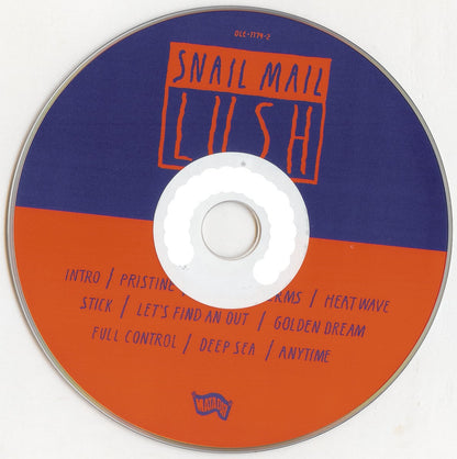 Snail Mail – Lush Music CD