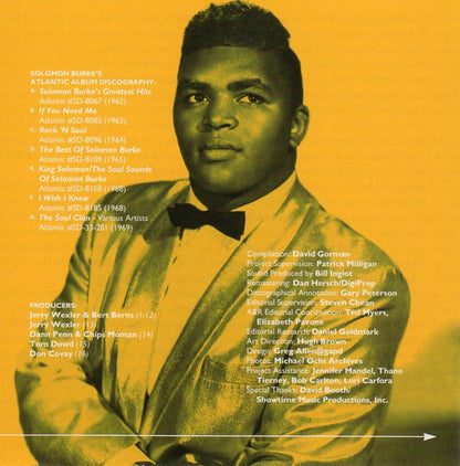 Solomon Burke – The Very Best Of Solomon Burke Music CD