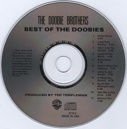 The Doobie Brothers – Best Of The Doobies Music CD