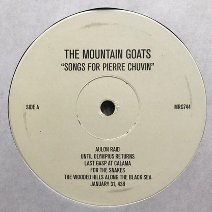 The Mountain Goats – Songs for Pierre Chuvin (LP Vinyl) Vinyl Record