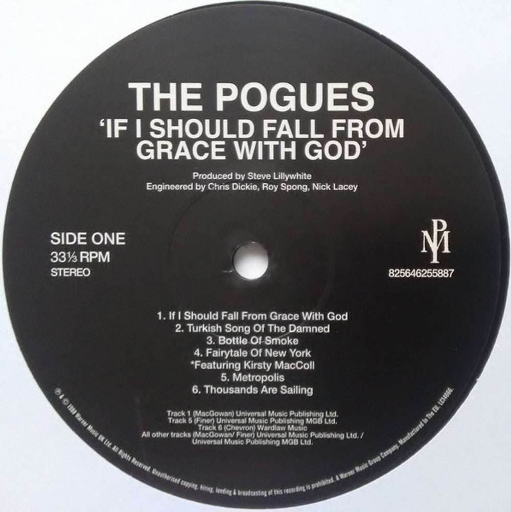 The Pogues – If I Should Fall From Grace With God (LP Vinyl) Vinyl Record