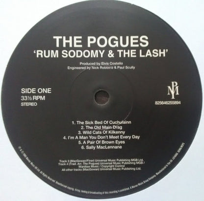 The Pogues – Rum, Sodomy & The Lash (LP Vinyl) Vinyl Record