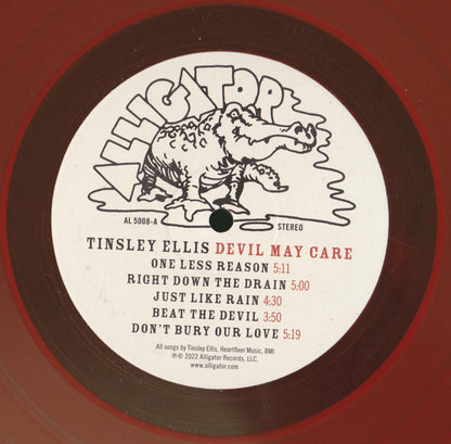 Tinsley Ellis – Devil May Care (Red LP Vinyl) Vinyl Record