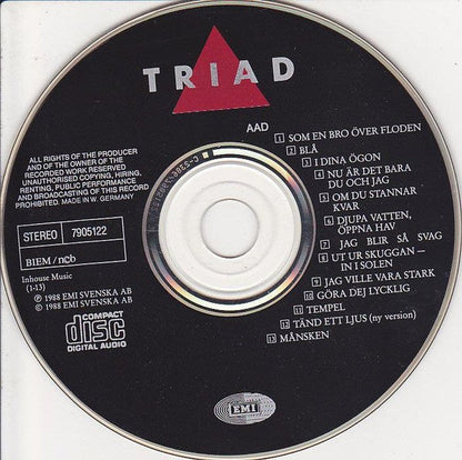 TRIAD – TRIAD (2-CD)