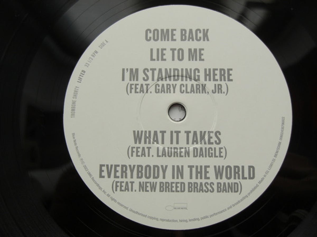 Trombone Shorty – Lifted (LP Vinyl) Vinyl Record