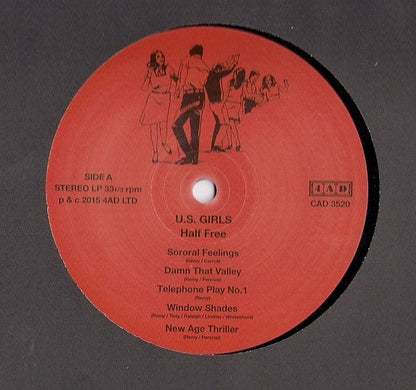 U.S. Girls – Half Free (LP Vinyl) Vinyl Record
