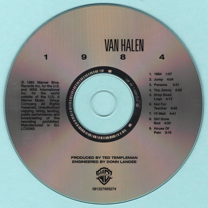 Van Halen – 1984 Music CD