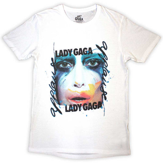 Lady Gaga Artpop Facepaint Mens T Shirt Officially Licensed