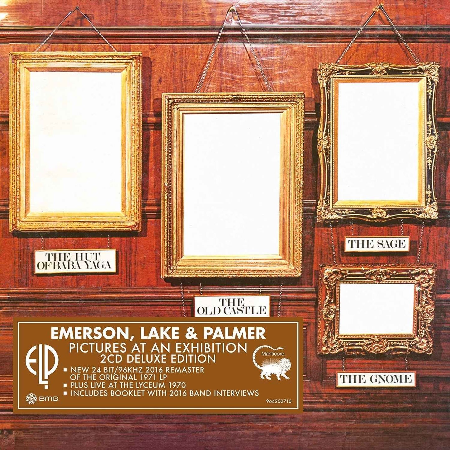 Lake & Palmer Emerson - Pictures At An Exhibition: Live (Deluxe Edition) [2CD] [CD] Music CD