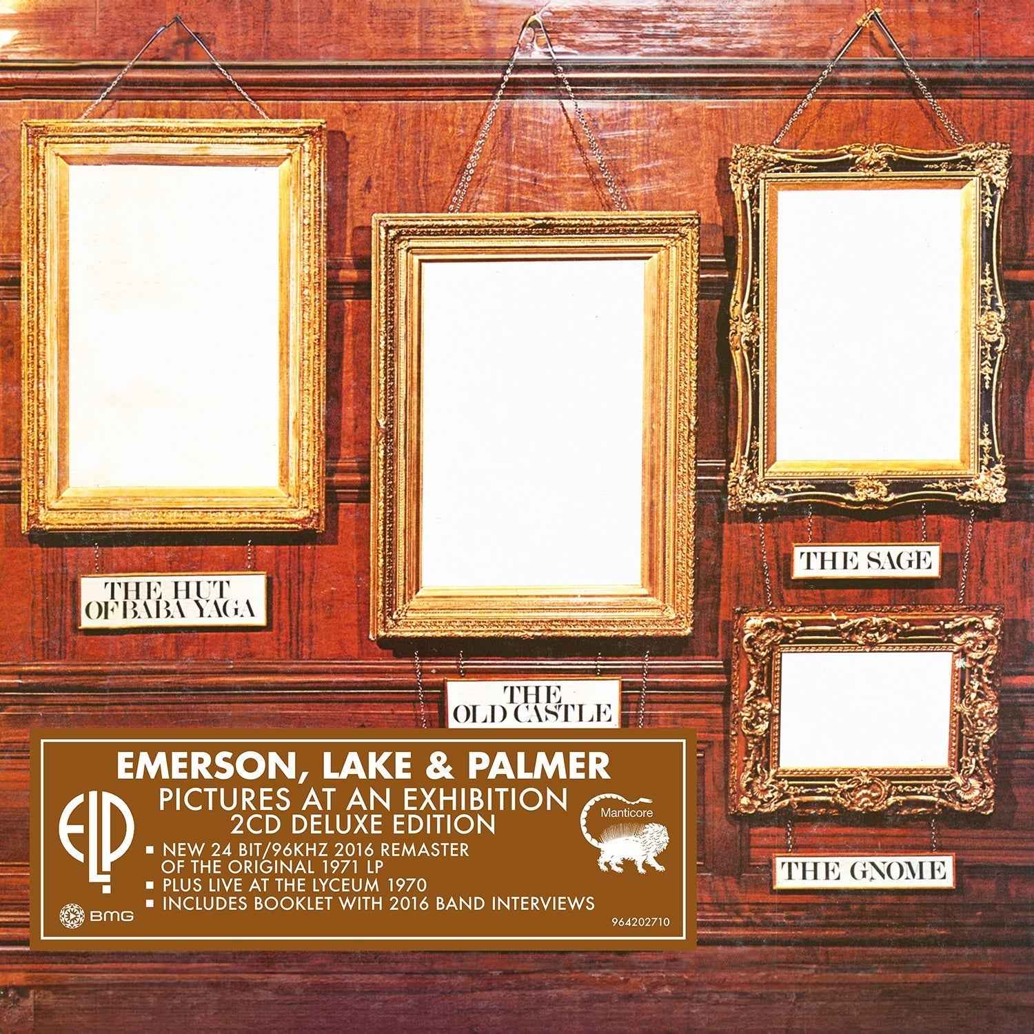 Lake & Palmer Emerson - Pictures At An Exhibition: Live (Deluxe Edition) [2CD] [CD] Music CD