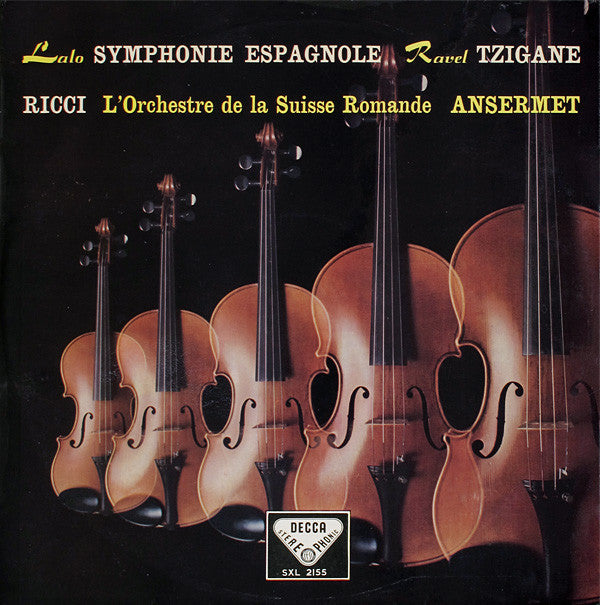 Symphonie Espagnole / Tzigane Vinyl Record