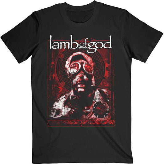 Lamb Of God Gas Masks Waves [T-Shirt] Officially Licensed