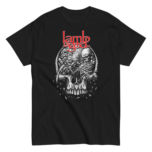 Lamb of God Head Full of Ideas Mens T Shirt Black