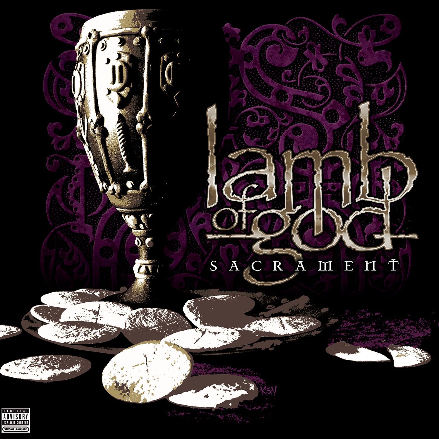 PRE-ORDER Lamb Of God - Sacrament [Blackened Purple Vinyl] [Vinyl] Vinyl Record