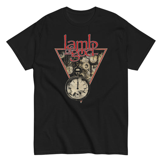 Lamb of God Time's Up Mens T Shirt Black