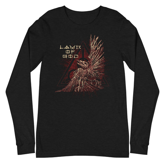 Lamb of God Birdbox Mens Long Sleeve Shirt Black