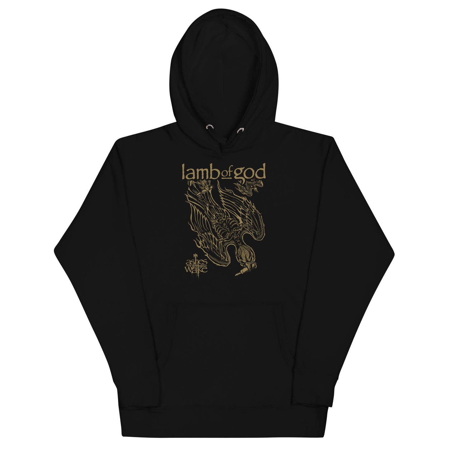 Lamb of God Ashes of the Wake Mens Hoodie Black