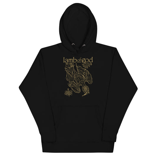 Lamb of God Ashes of the Wake Mens Hoodie Black