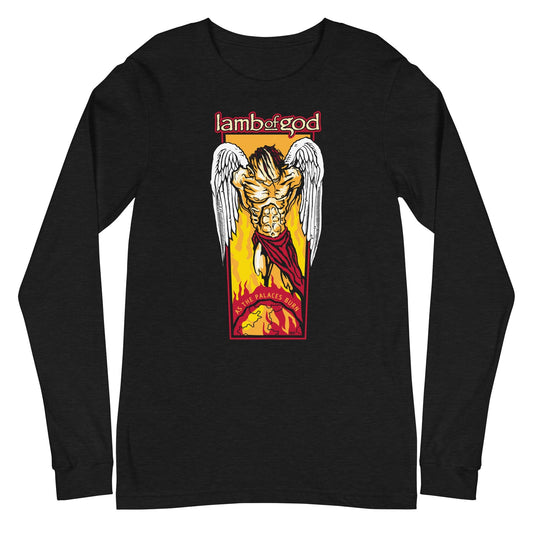 Lamb of God Fallen Angel Mens Long Sleeve Shirt Black