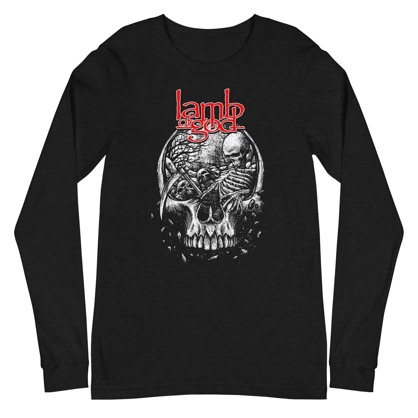 Lamb of God Head Full of Ideas Mens Long Sleeve Shirt Black