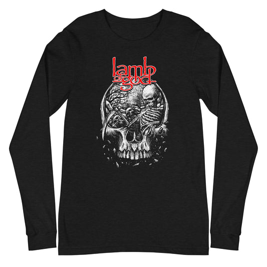 Lamb of God Head Full of Ideas Mens Long Sleeve Shirt Black