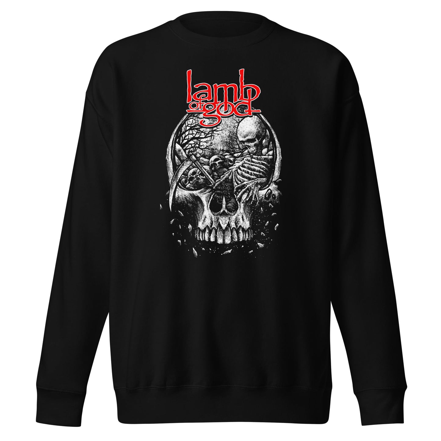 Lamb of God Head Full of Ideas Mens Sweatshirt Black