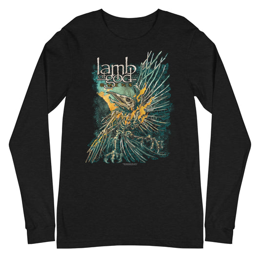 Lamb of God Broken Wing Mens Long Sleeve Shirt Black