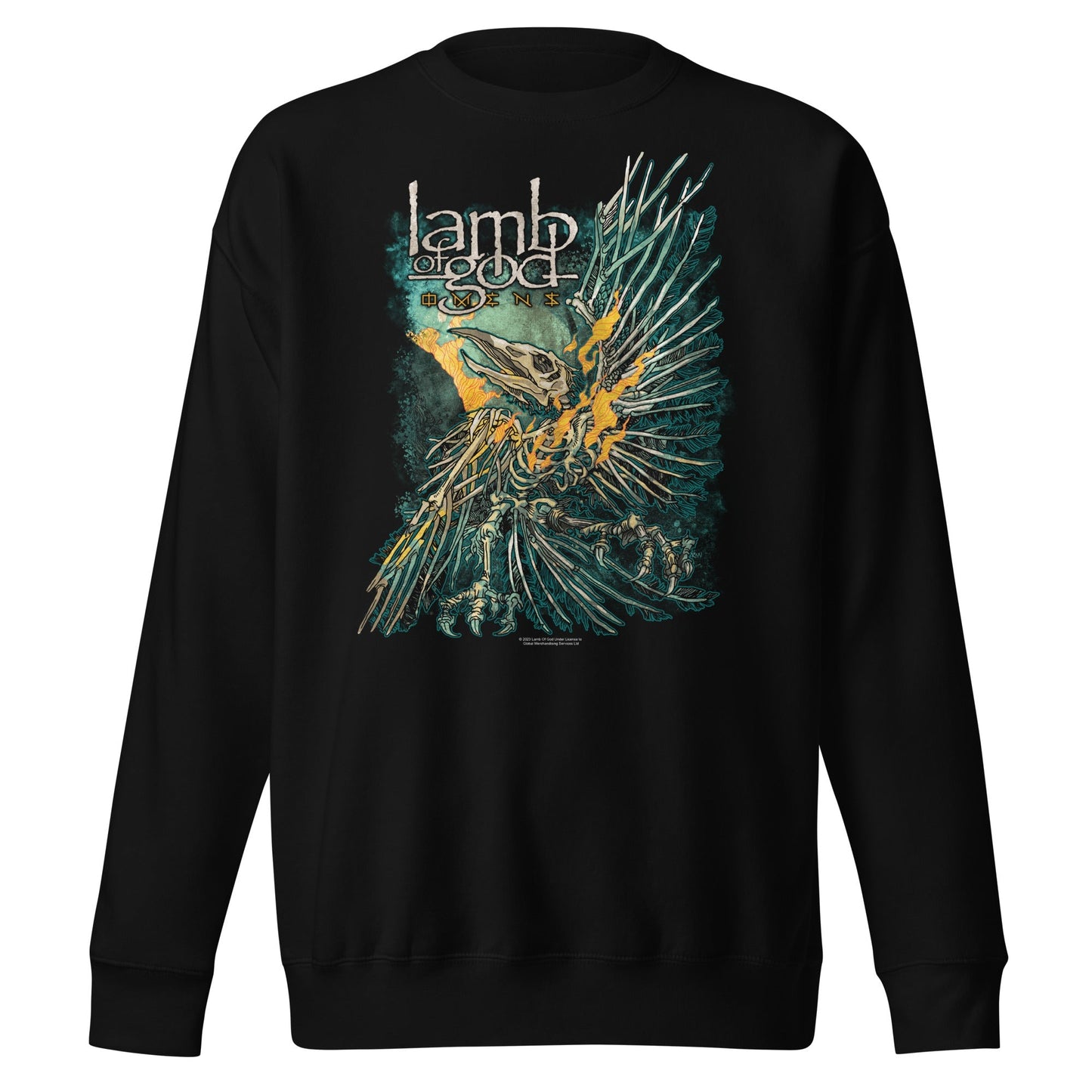 Lamb of God Broken Wing Mens Sweatshirt Black