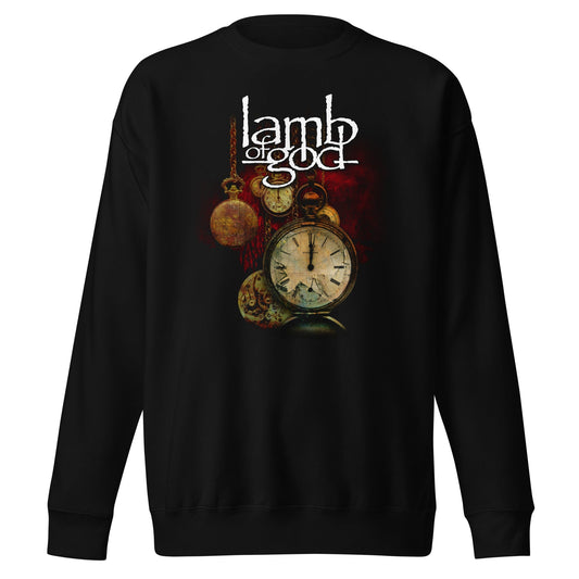 Lamb of God Time and Again Mens Sweatshirt Black