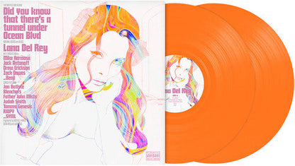 Lana Del Rey - Did You Know That There's A Tunnel Under Ocean Blvd: Coachella Edition (Limited Edition, Orange Vinyl) [Import] (2 Lp's) Vinyl Record