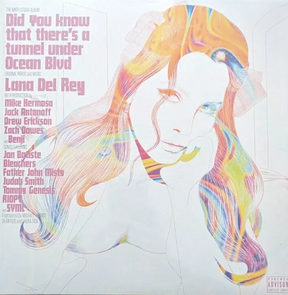 Lana Del Rey - Did You Know That There's A Tunnel Under Ocean Blvd: Coachella Edition (Limited Edition, Orange Vinyl) [Import] (2 Lp's) Vinyl Record