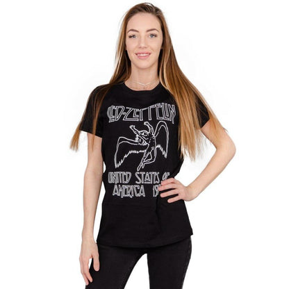 Led Zeppelin 1977 American Tour Juniors T-shirt
