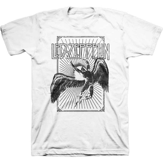 Led Zeppelin Icarus Burst Mens T Shirt Officially Licensed