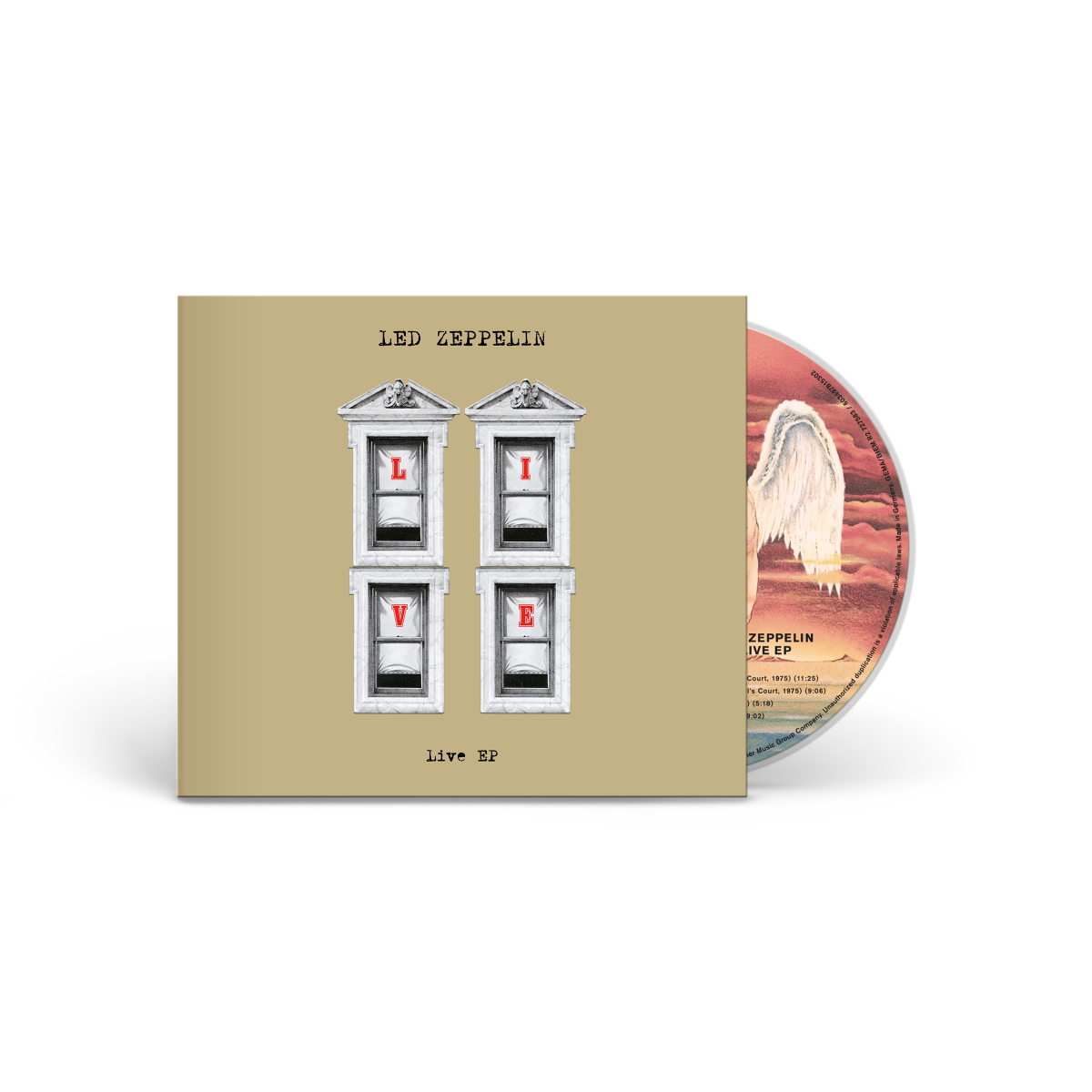 Live Ep [First-Time Audio Release Of 1975 & 1979 Performances]   Music CD