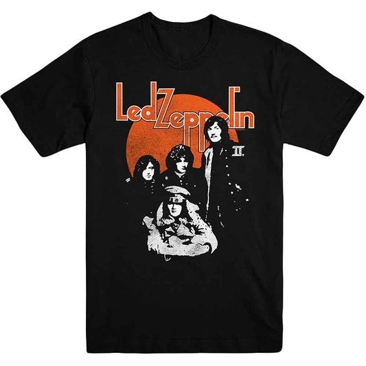 Led Zeppelin Orange Circle [T-Shirt] Officially Licensed