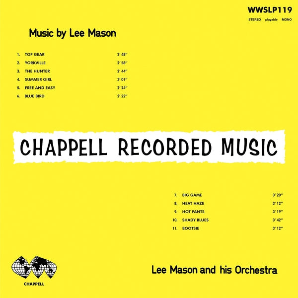 Lee Mason - Music By Lee Mason (1971) [LP] [Vinyl] Vinyl Record