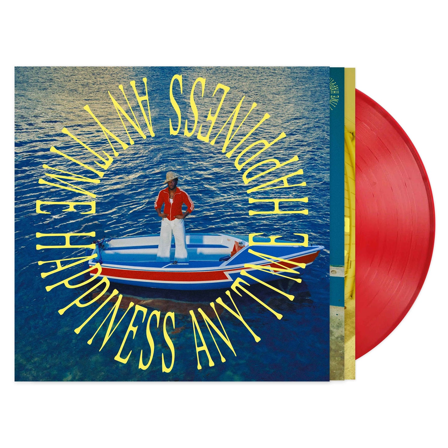 PRE-ORDER Leon Bridges - Happiness Anytime (Indie Exclusive) [Campari Red] [Vinyl] Vinyl Record