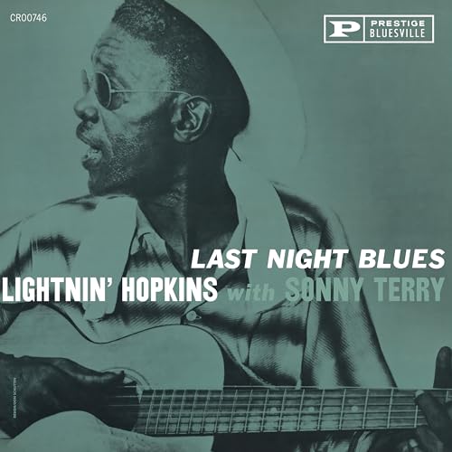 Last Night Blues (Bluesville Acoustic Sounds Series) [LP] Vinyl Record