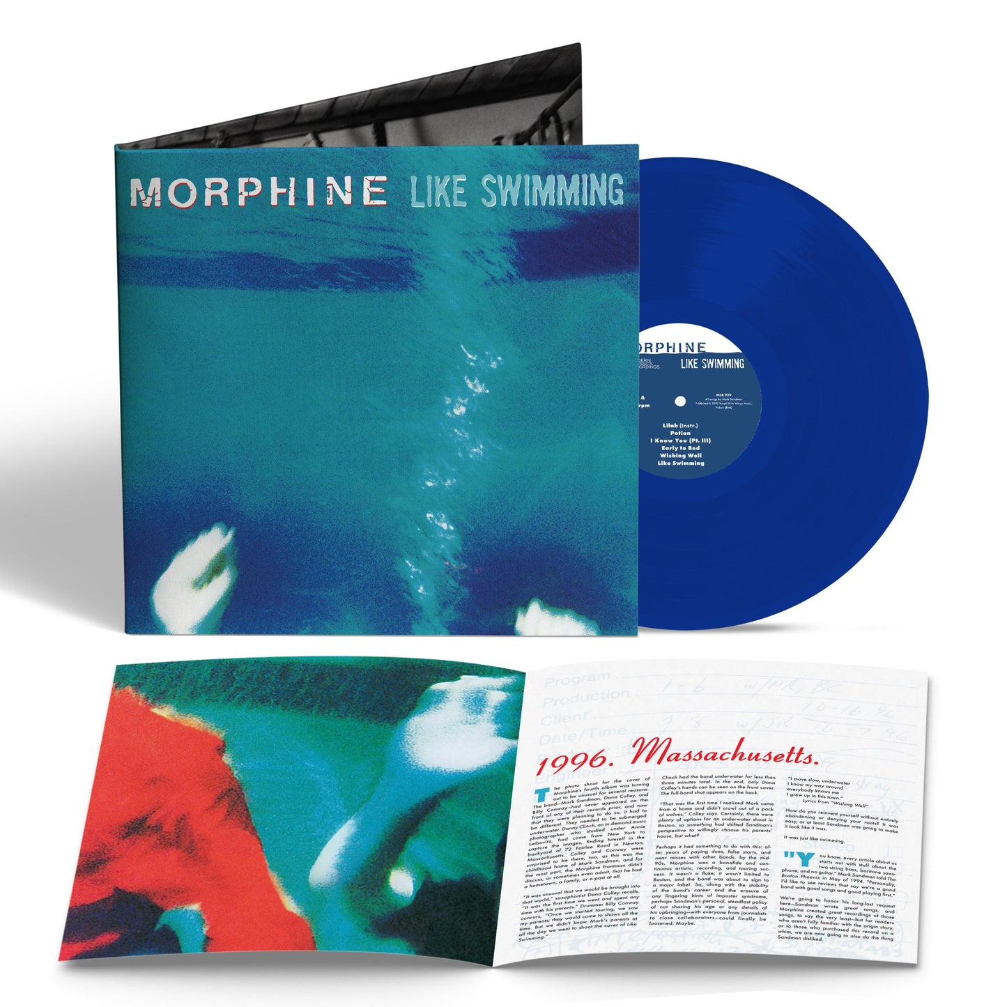 Morphine - Like Swimming [Blue] [Vinyl] Vinyl Record