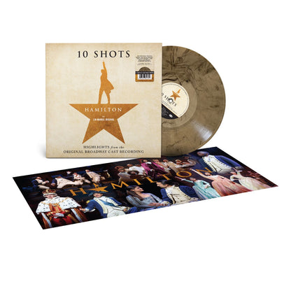 Hamilton: 10 Shots (Highlights From The Original Broadway Cast Recording) (Cabinet Battle Vinyl Tan Smoke Vinyl) [Vinyl]