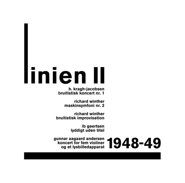 LINIEN II - Linien II 1948-49 [Vinyl] Vinyl Record
